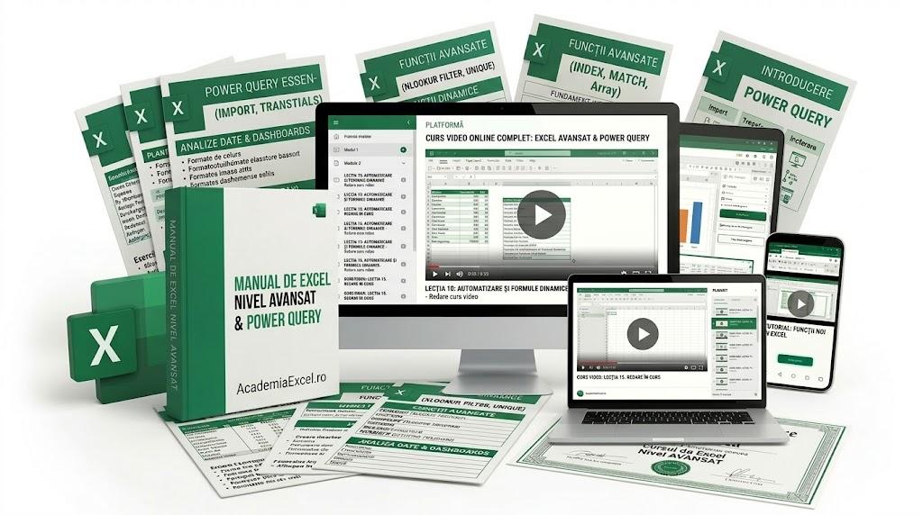 Curs de Excel Avansat & Power Query