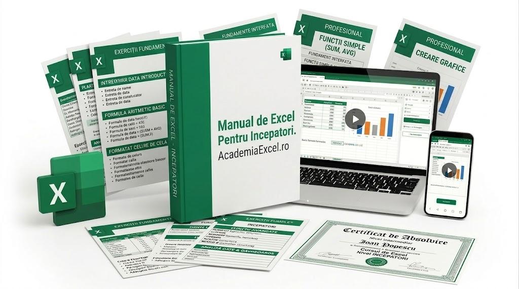 Curs de Excel pentru Incepatori