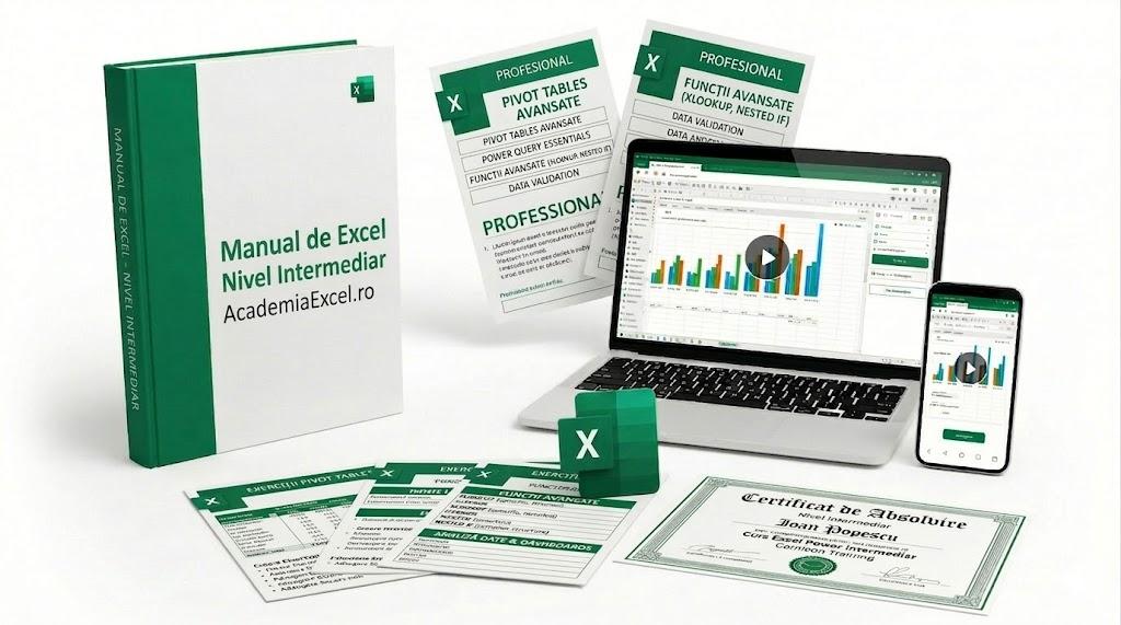 Curs de Excel Nivel Intermediar
